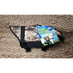 Paws Aboard Camouflage Small Dog Life Vest for Boats, Hunting, Water Sports
